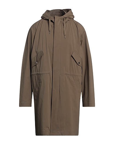 HERNO Full-length jacket Khaki 94% Polyamide, 6% Elastane, Cotton