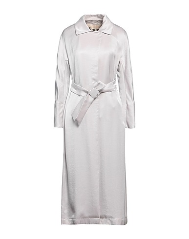 HERNO Full-length jacket Light grey 58% Cupro, 42% Silk