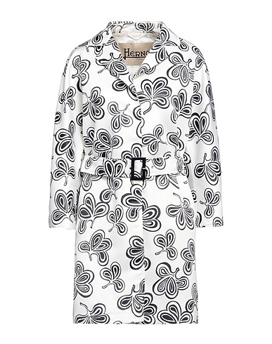 HERNO Full-length jacket White 100% Polyester