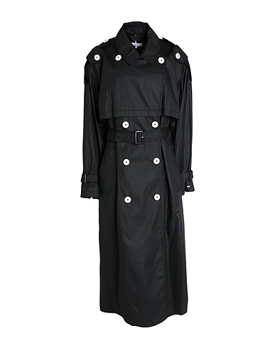 TOMMY HILFIGER Double breasted pea coat Black 100% Cotton