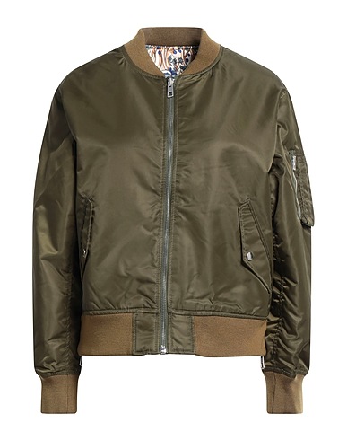 TORY BURCH Bomber Military green 100% Nylon