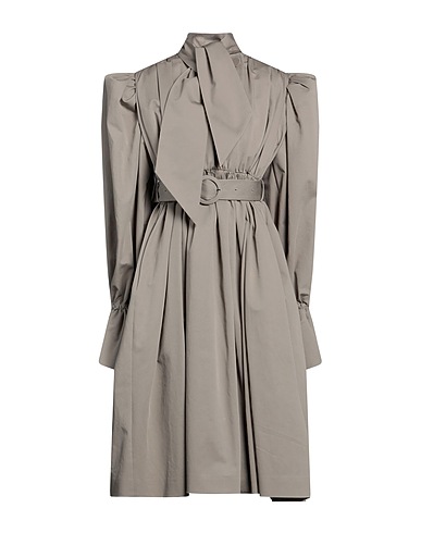 BALENCIAGA Full-length jacket Khaki 97% Cotton, 3% Elastane