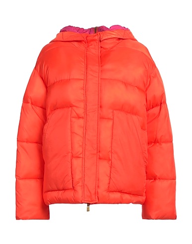 PINKO Shell jacket Orange 100% Polyamide
