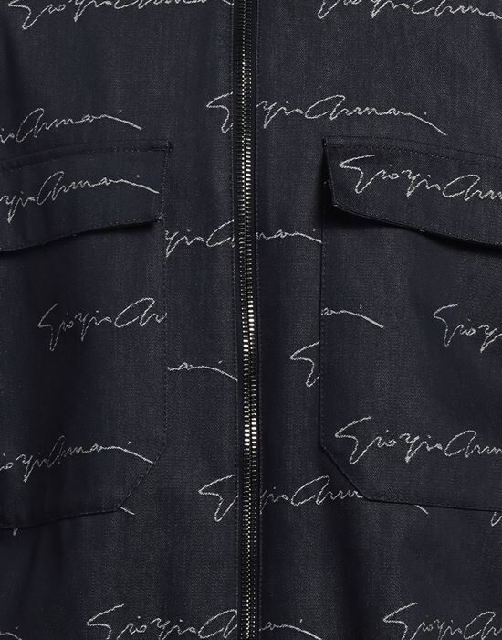 GIORGIO ARMANI Джинсовая верхняя одежда