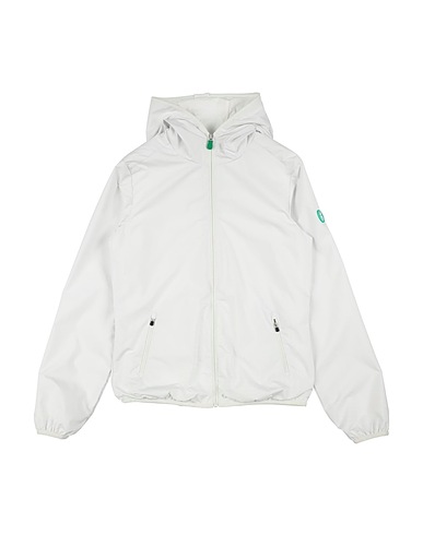 SAVE THE DUCK Giubbotto Off white 100% Poliestere riciclato