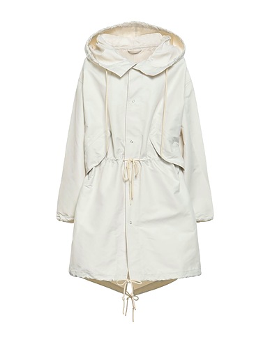 GOLDEN GOOSE Full-length jacket Beige 71% Polyamide, 29% Cotton