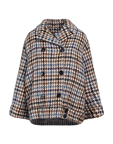 STELLA JEAN Coat Beige 71% Cotton, 11% Polyester, 11% Acrylic, 4% Virgin Wool, 3% Polyamide