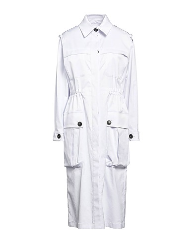 PATRIZIA PEPE Full-length jacket Lilac 59% Polyester, 38% Cotton, 3% Elastane