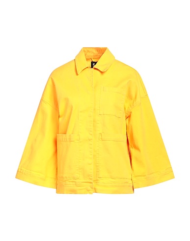 5PREVIEW Blouson Jaune-orange 98% Coton, 2% Élasthanne