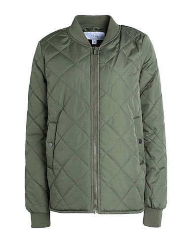 VILA Bomber Military green 100% Polyester