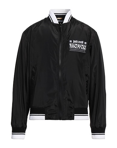 JUST CAVALLI Jacket Black 100% Polyester