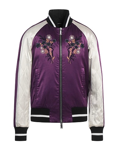 DSQUARED2 Bomber Purple 52% Cotton, 43% Viscose, 5% Elastane
