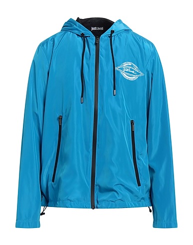 JUST CAVALLI Jacket Turquoise 100% Polyester