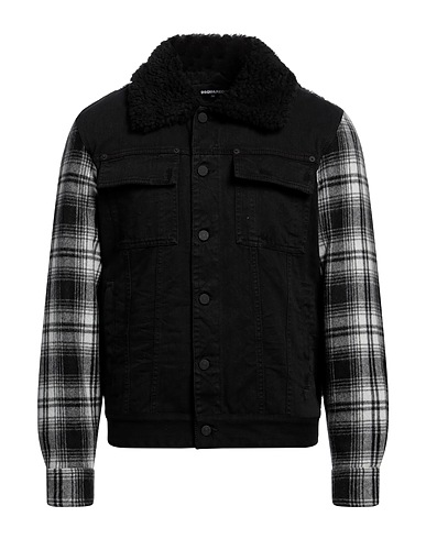 DSQUARED2 Jacket Black 100% Cotton
