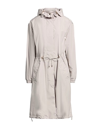 MOORER Full-length jacket Light grey 100% Polyester