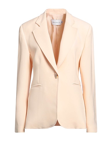 SIMONA CORSELLINI Blazer Cream 94% Polyester, 6% Elastane