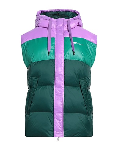 OOF WEAR Gilet Dark green 100% Polyamide