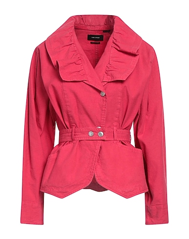 ISABEL MARANT Jacket FUCSIA 51% Linen, 47% Cotton, 2% Elastane