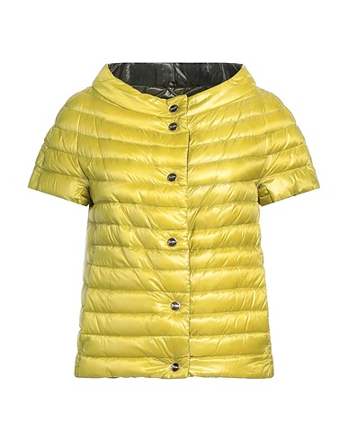 HERNO Shell jacket Lime green 100% Polyamide