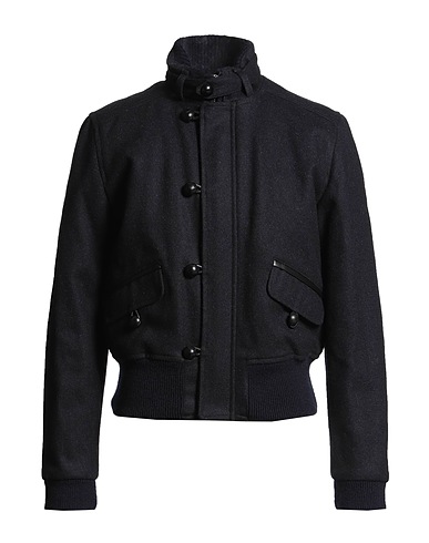 ISABEL MARANT Jacket Midnight blue 100% Wool, Elastane, Acrylic, Polyimide, Lambskin