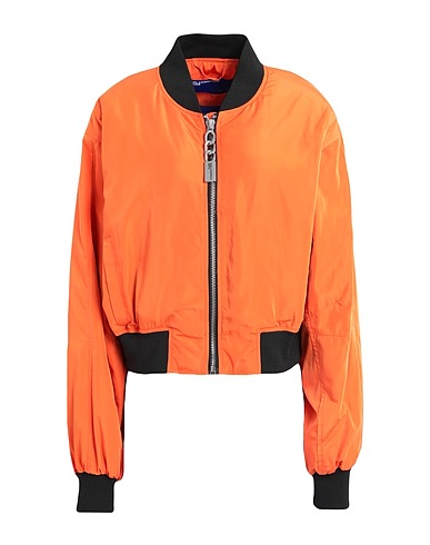 KARL LAGERFELD JEANS Bomber KLJ CROPPED BOMBER JACKET
 Arancione 100% Poliestere