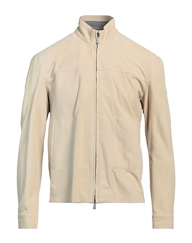 ELEVENTY Jacket Beige 100% Lambskin