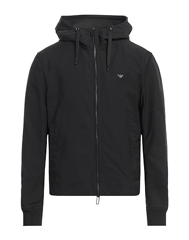 EMPORIO ARMANI 캐주얼 자켓 블랙 100% 폴리에스테르