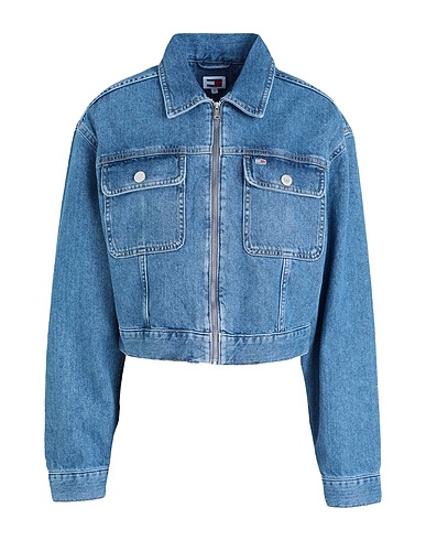 TOMMY JEANS Denim jacket BLU 100% Recycled cotton