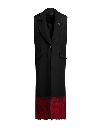 ISABEL BENENATO Coat Black 70% Virgin Wool, 30% Polyamide