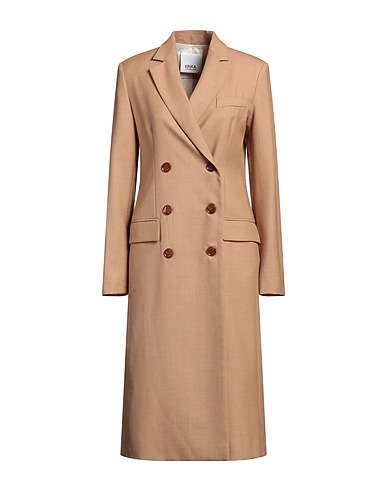 ERIKA CAVALLINI Cabanjacke & Zweireiher Kamel 100% Schurwolle, Polyester