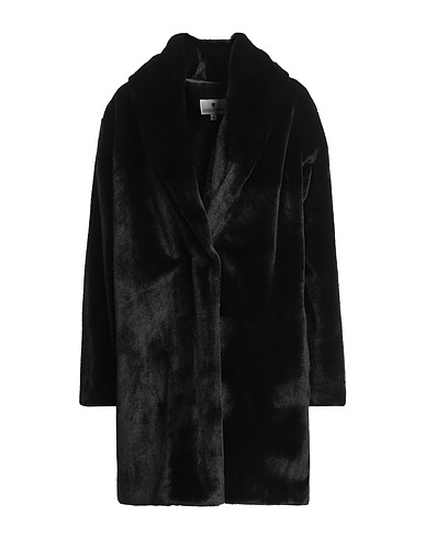 EUROPEAN CULTURE Teddy Coat Nero 100% Poliestere