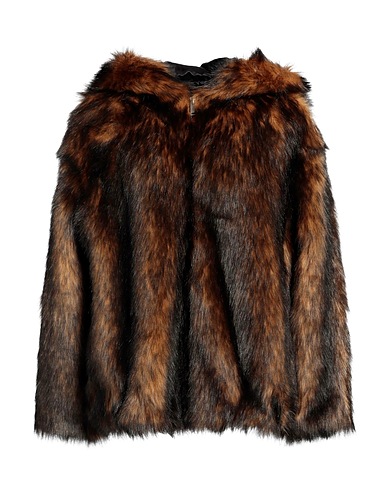 HALFBOY Teddy Coat Cammello 88% Modacrilico, 12% Poliestere
