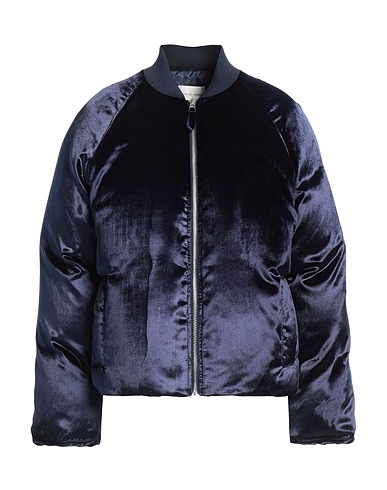 LOULOU STUDIO Bomber Midnight blue 88% Viscose, 12% Polyester