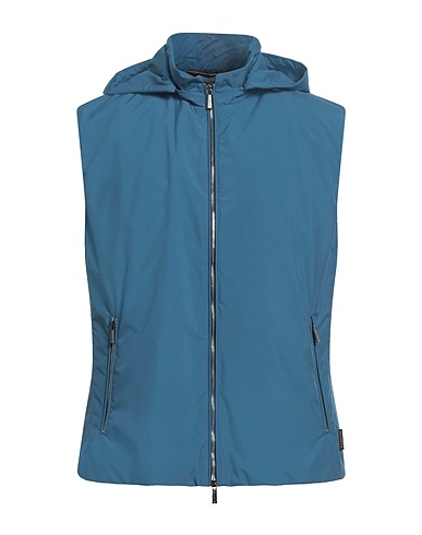 MOORER Gilet Pastel blue 100% Polyester