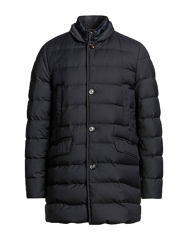 MOORER Shell jacket Charcoal 84% Polyester, 16% Viscose