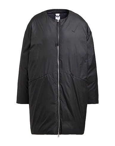 PUMA Abrigo Negro 100% Poliéster