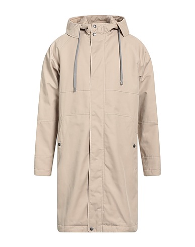 CANALI Full-length jacket Beige 60% Cotton, 40% Polyester, Polyamide