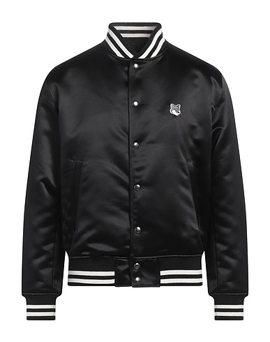 MAISON KITSUNÉ Bomber Black 100% Polyester