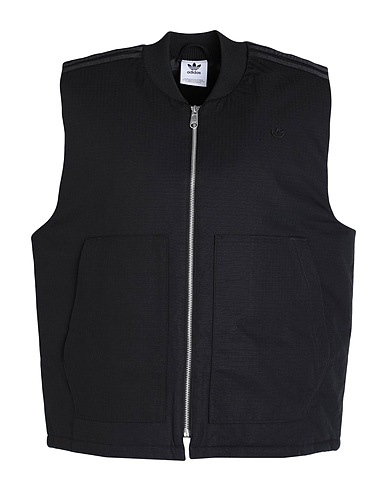 ADIDAS ORIGINALS Jacket P ESS+ VEST
 Black 100% Cotton
