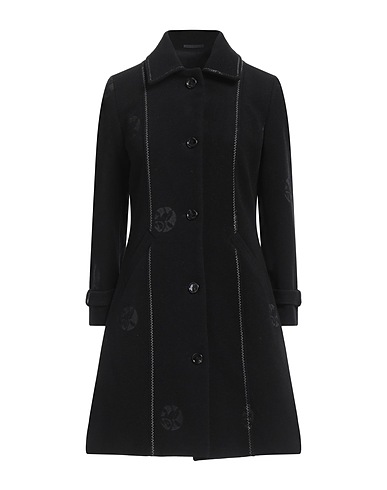 GOLDEN GOOSE Coat Black 44% Wool, 37% Polyester, 16% Polyamide, 3% Other Fibres