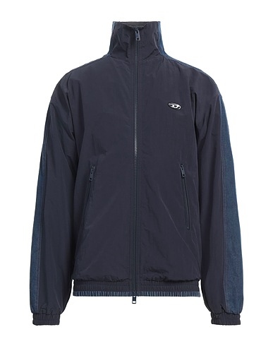 DIESEL ブルゾン ブルー ナイロン 48% / ポリエステル 27% / コットン 25%