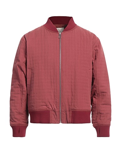 CESAR CASIER Bomber Burgundy 100% Organic cotton