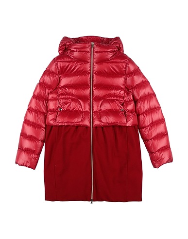 HERNO Doudoune Rouge brique 80% Laine, 20% Polyamide