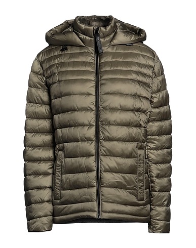 MICHAEL KORS COLLECTION Piumino Verde militare 100% Nylon