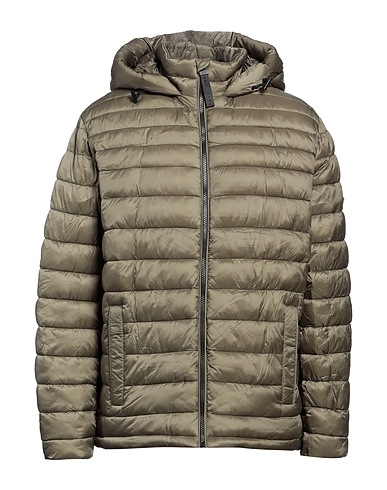 MICHAEL KORS MENS Shell jacket Military green 100% Nylon, Recycled polyester