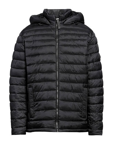 MICHAEL KORS MENS Shell jacket Black 100% Nylon, Recycled polyester