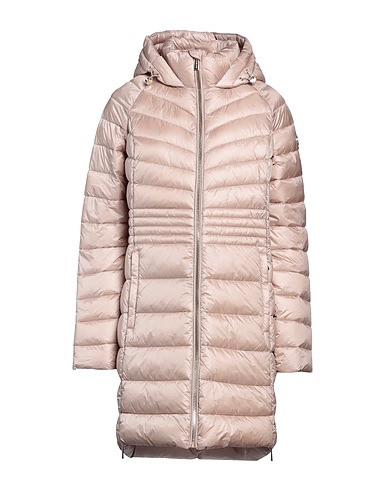 MICHAEL MICHAEL KORS Shell jacket Beige 100% Nylon, Recycled polyester