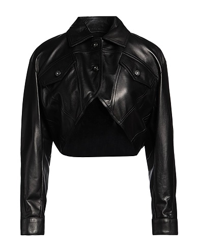 SALVATORE SANTORO Jacket Black Ovine leather
