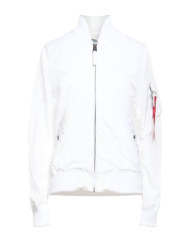 ALPHA INDUSTRIES Bomber White 100% Nylon