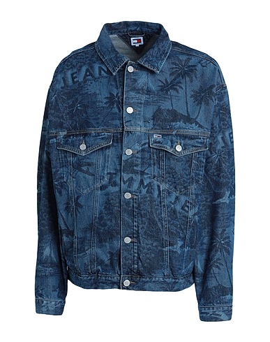 TOMMY JEANS Giubbotto jeans Blu 100% Cotone riciclato